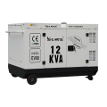 12KVA EV80 Motor Silent estable Potencia de dos cilindros Generador diesel enfriado por agua